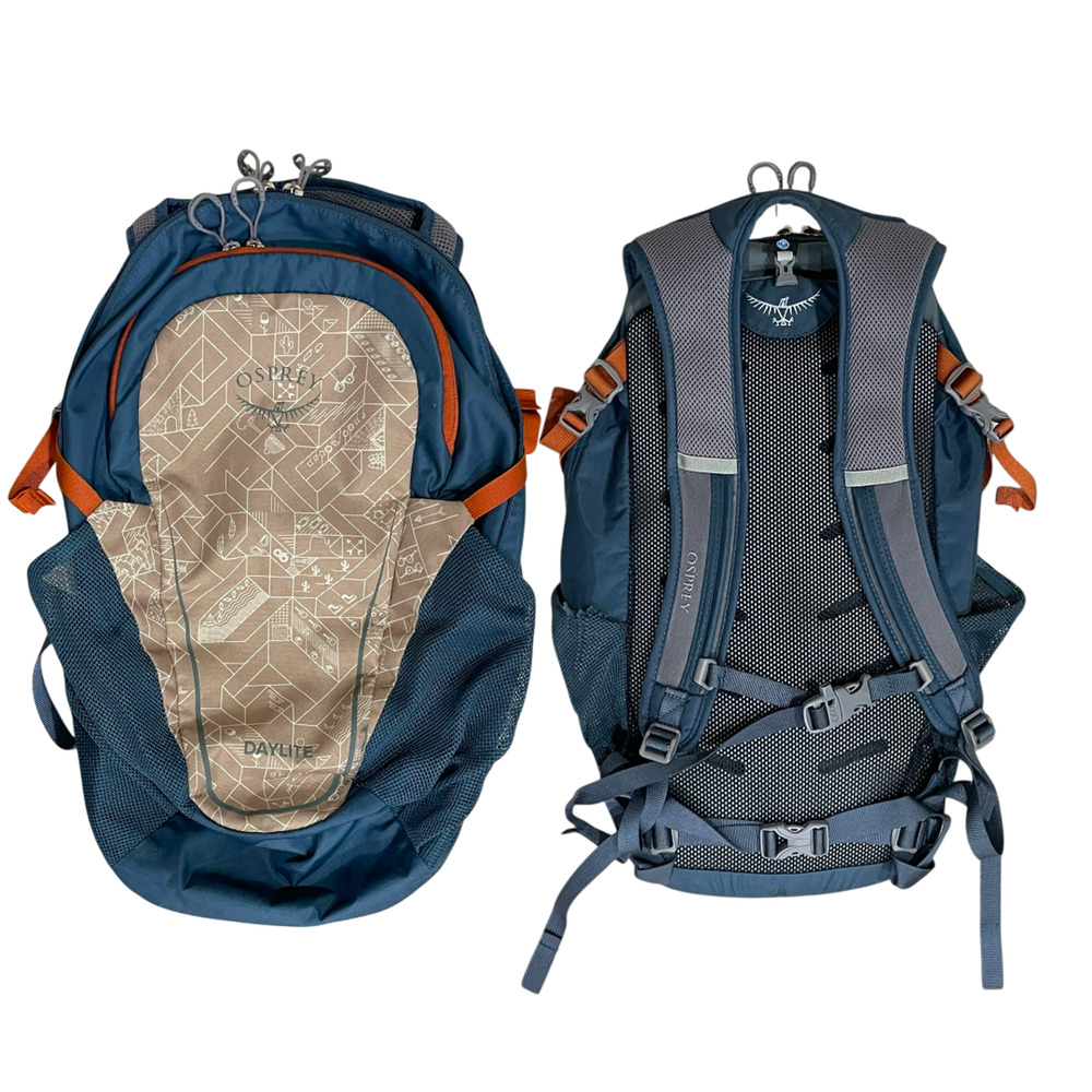 Osprey Daylite Lightweight Backpack H2O Hydration Ready Pack Hiking Camping GUC